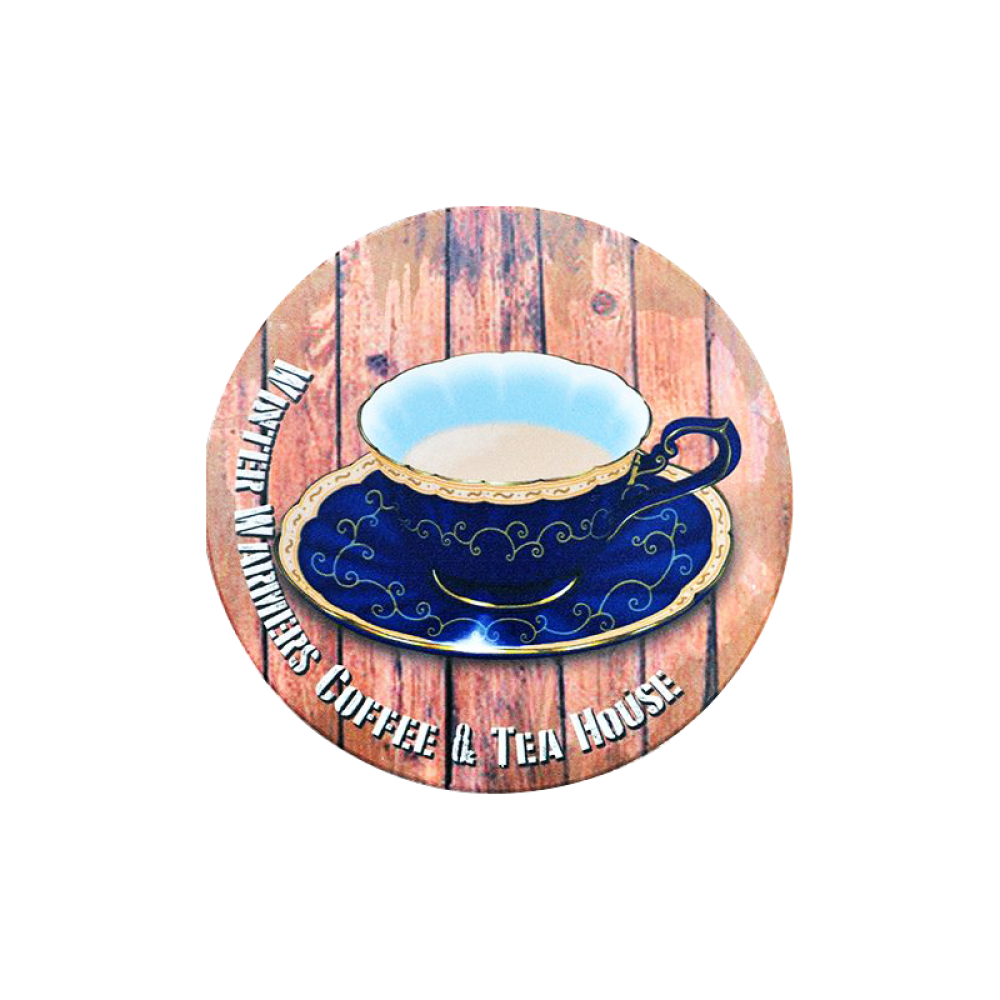 Cup Coaster (Blue Cup)