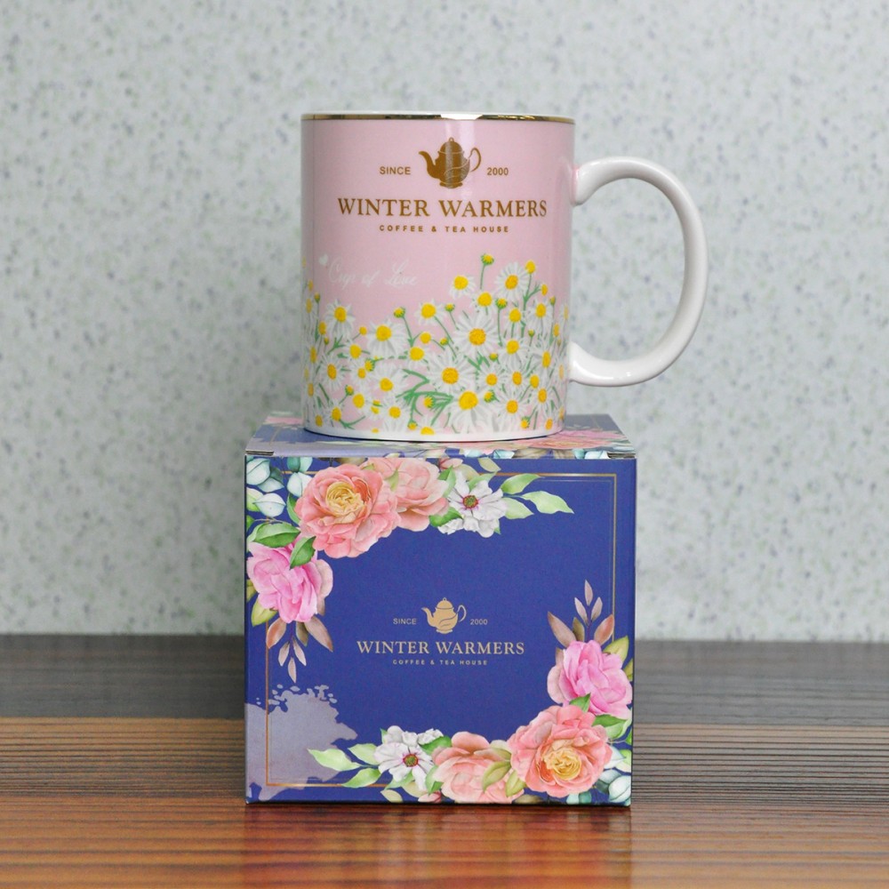 Winter Warmers Mug Chamomile(Pink)