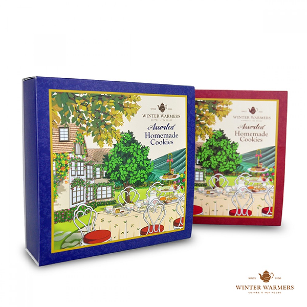 Winter Warmers Drawer box Assorted Homemade Cookies gift box gift set souvenir