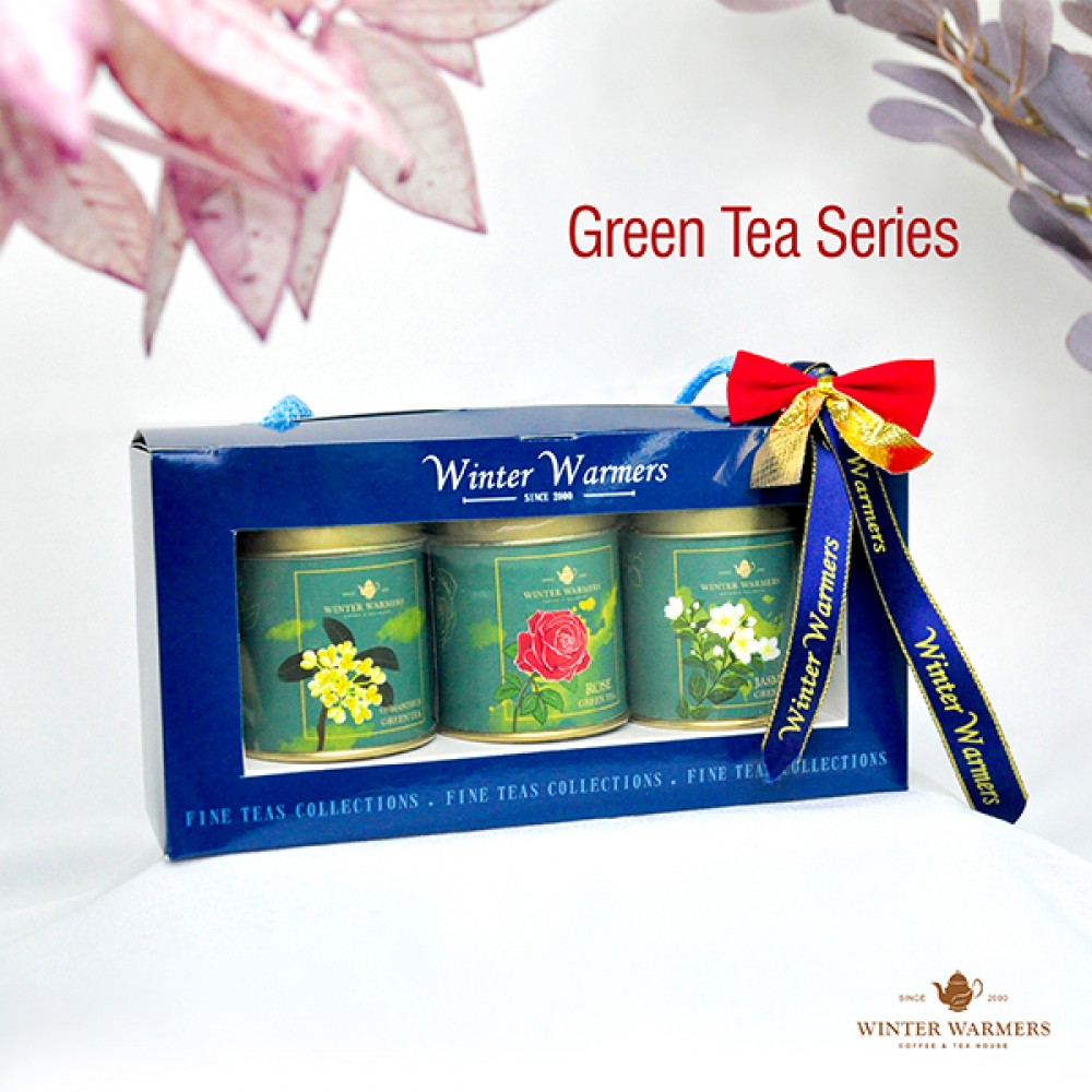 3 Tin Gift Set (Green Tea)