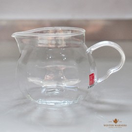 Heat resistant Herbal Tea Clear Glass Teapot (600ml)