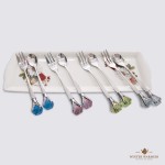 Xcellent Sales -Diamond Shape Spoon & Fork Stainless Steel Sudu dan Garpu Berlian 钻石汤匙叉