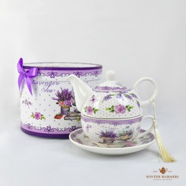 Lavender Flower Single Pot (Purple)