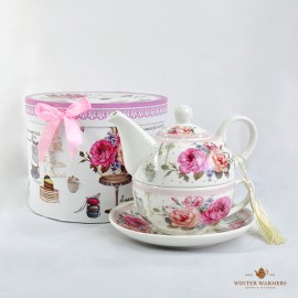Mixed Flower Single Pot (Pink)