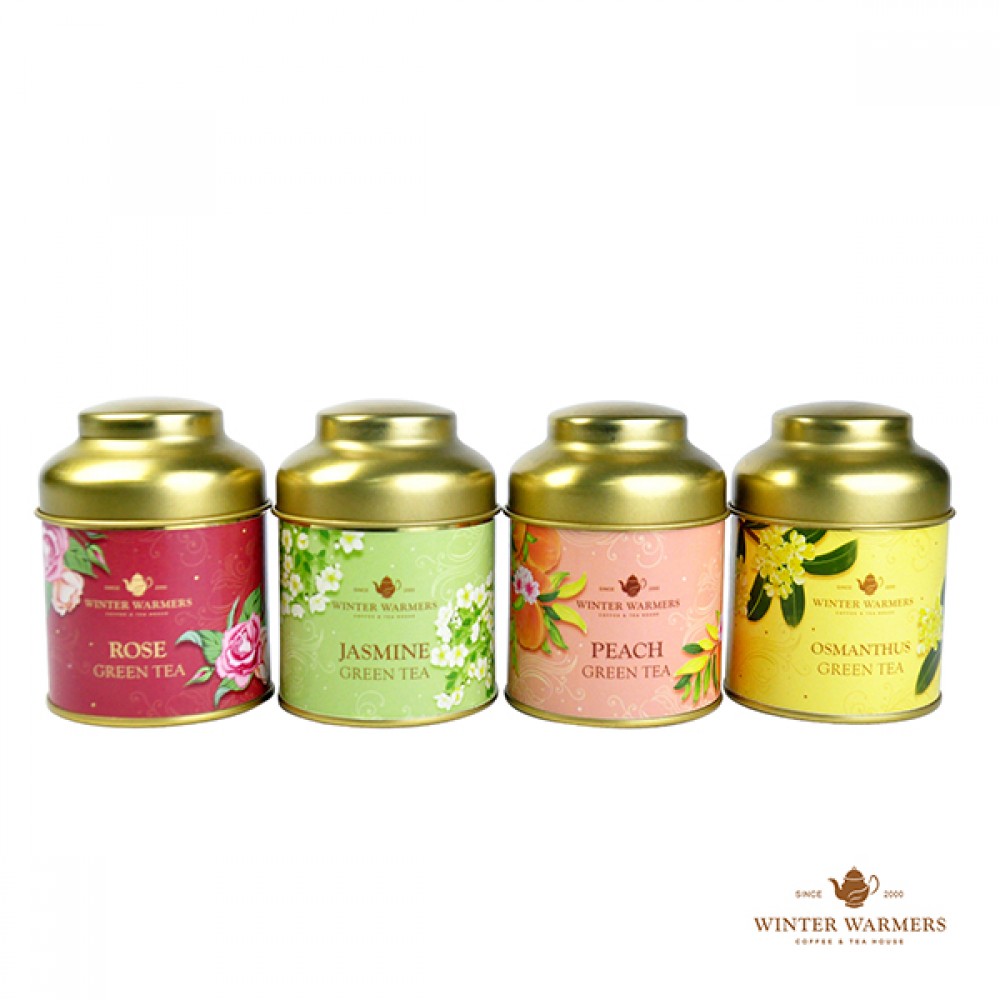 Winter Warmers Green Tea teabag series (6 sachets)