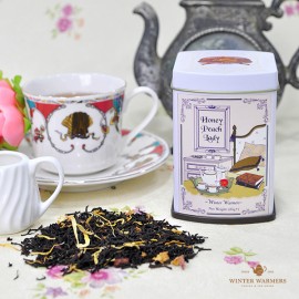 Honey Peach Flavoured Black Tea (85g)